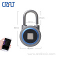 Fingerprint Bluetooth Smart Waterproof Round Padlock